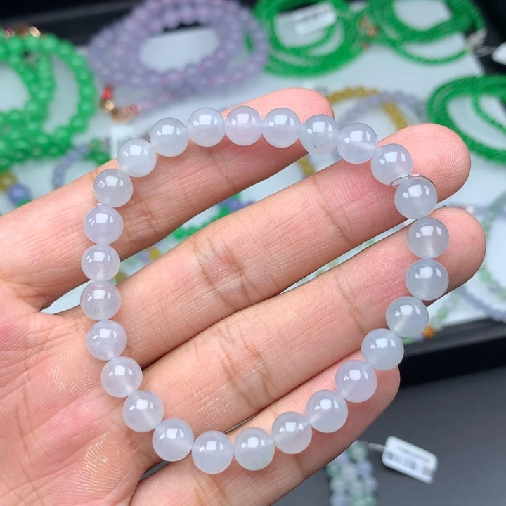 翡翠未镶嵌毛衣链