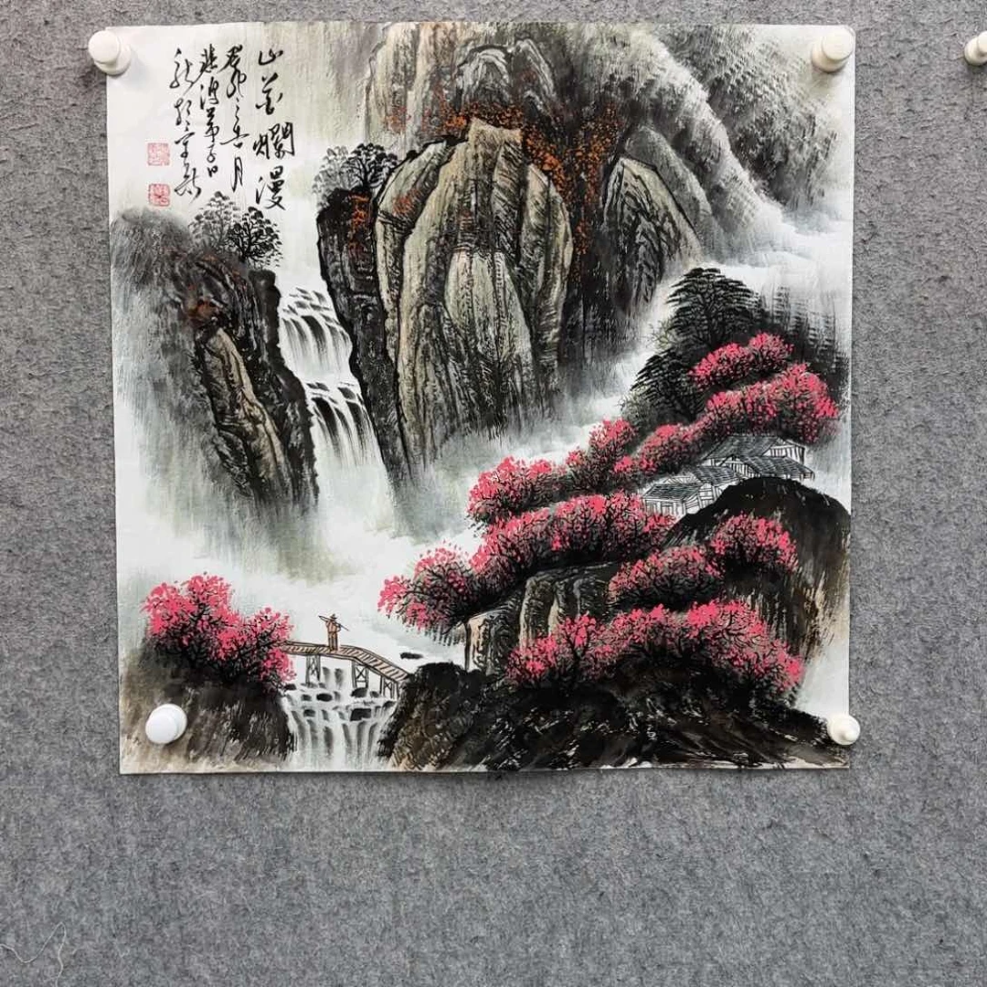 书法作品多次参加