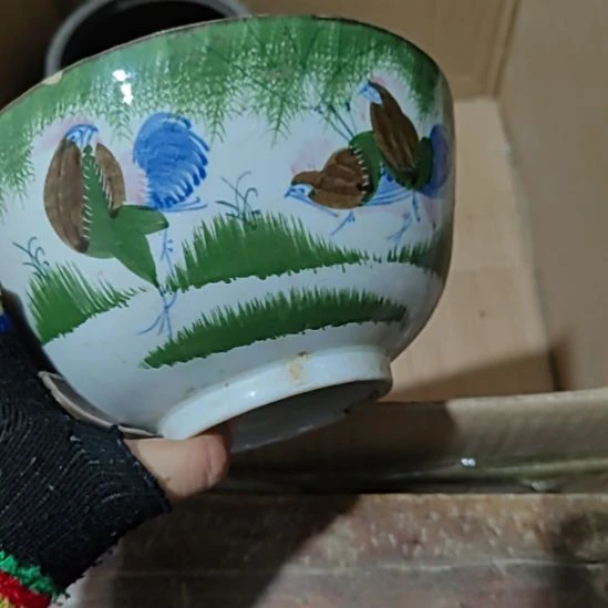 山***秀陶瓷精美摆件（不退换，微瑕的）