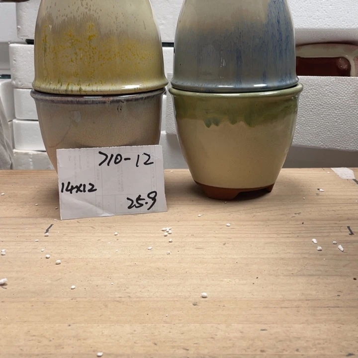 紫砂花盆多肉花盆微瑕12