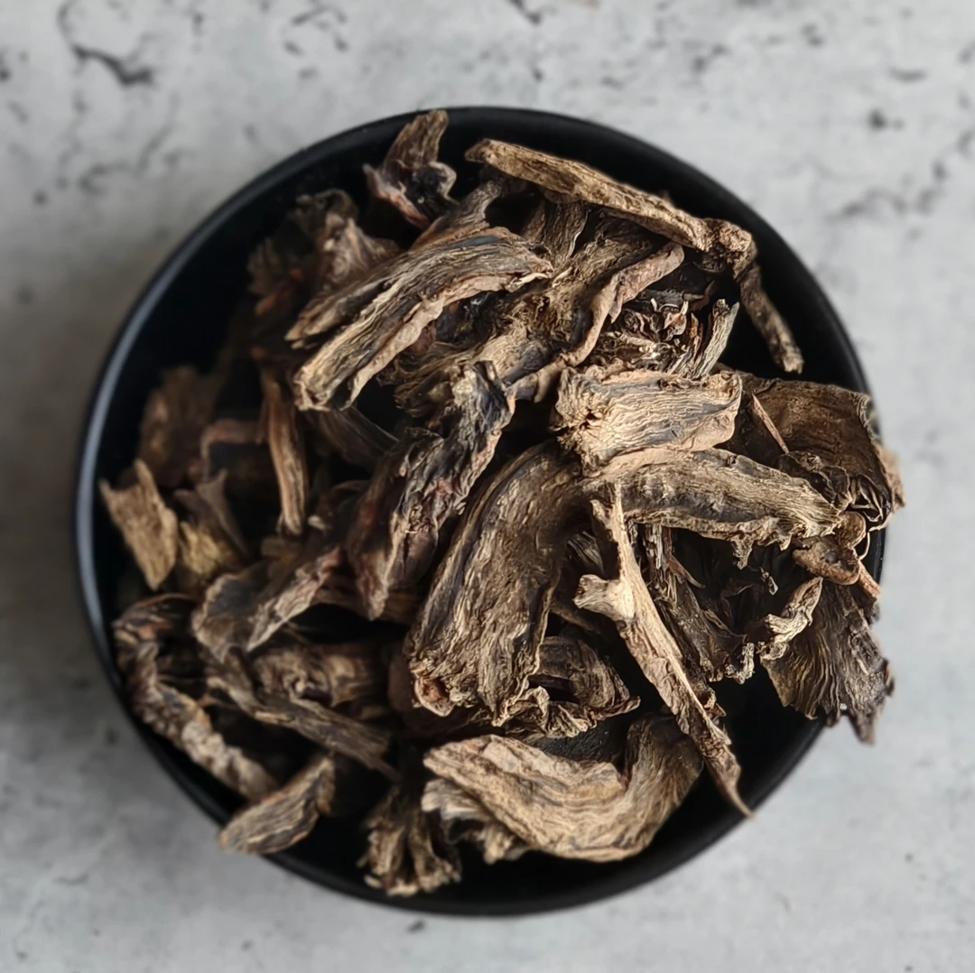 中江紫丹参头片。