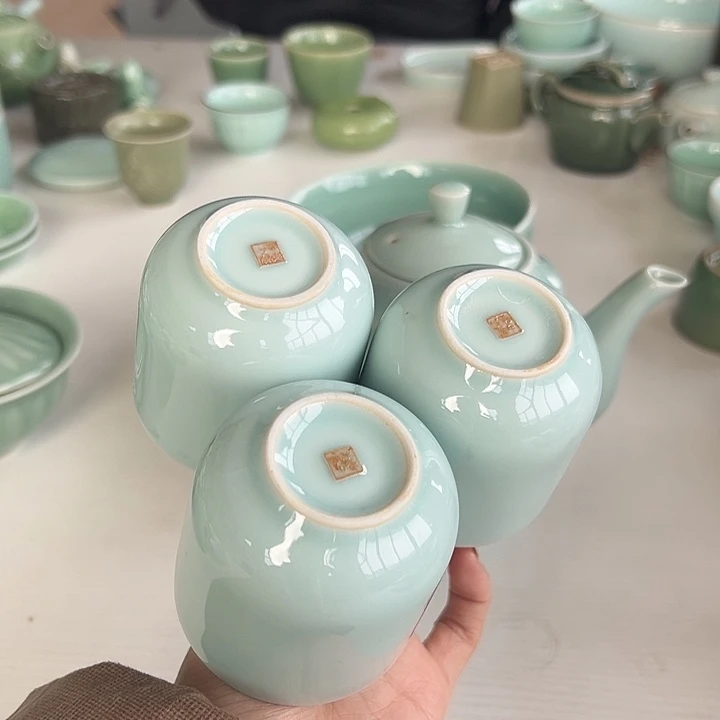 小米茶器龙泉青瓷