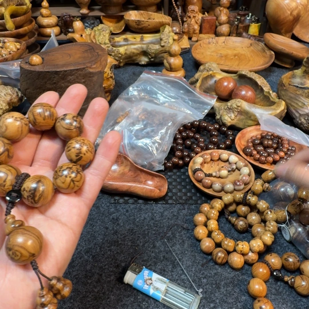 月***忆花梨木类贵黄鬼柳紫檀麻梨等硬木手作