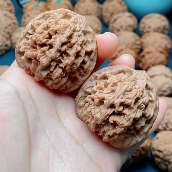 把件文玩核桃满天星44全品