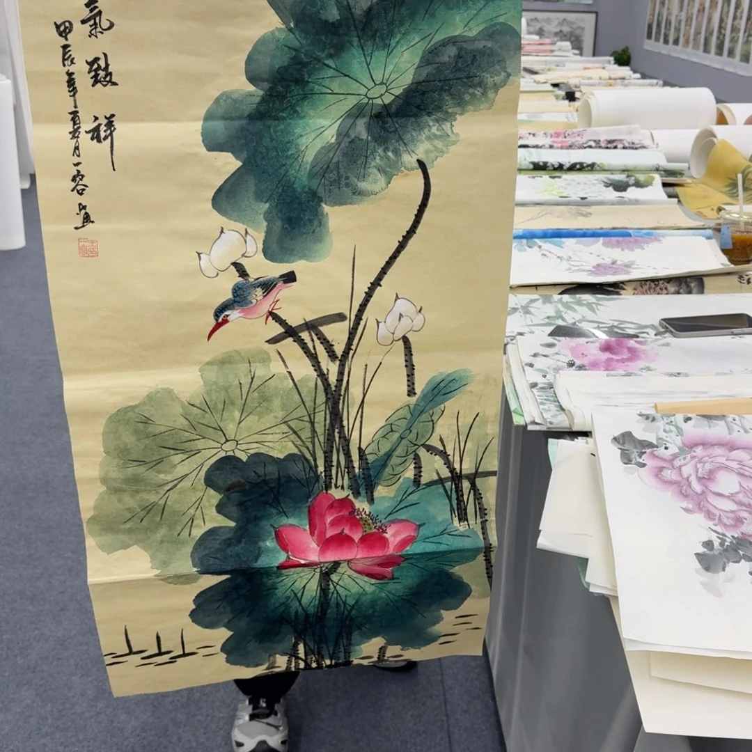 国画纯手绘作品欣赏