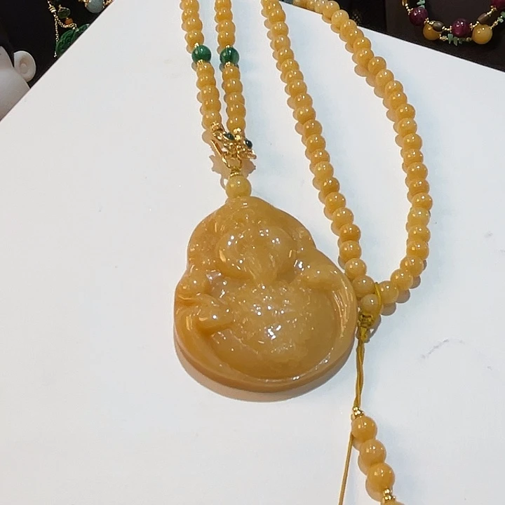 吊坠(赠链)未镶嵌翡翠财神