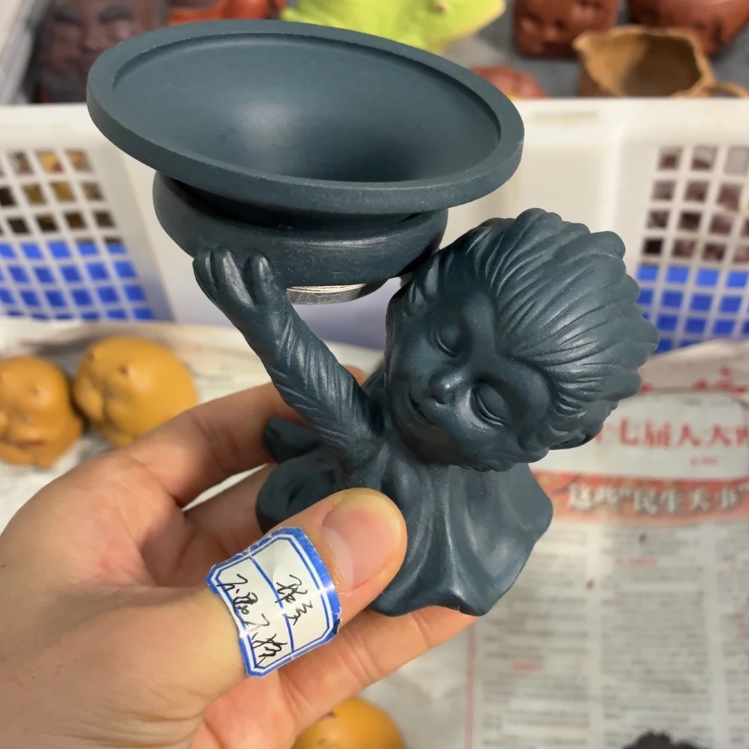 紫砂茶杯瑕疵不退不换介意勿拍