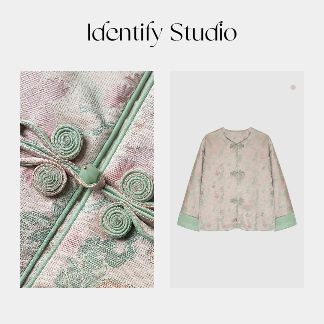 香香【灼灼其华】2024新款外套新中式女款秋冬外套