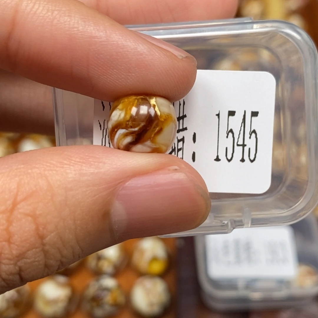 猴头核桃把件沁色圆珠老型1545