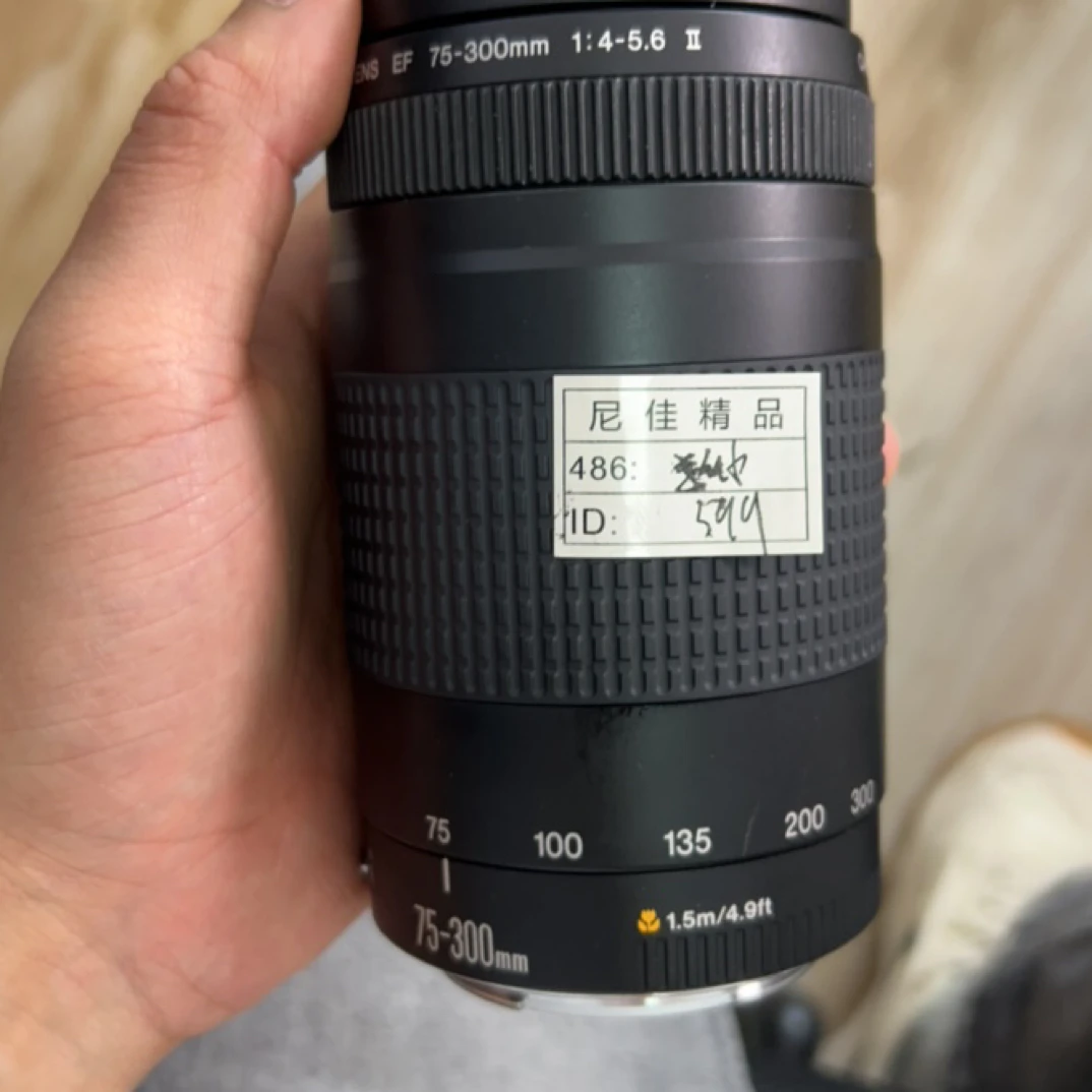 9新 Canon/佳能 卡口 二手单反相机/镜头（无配件）