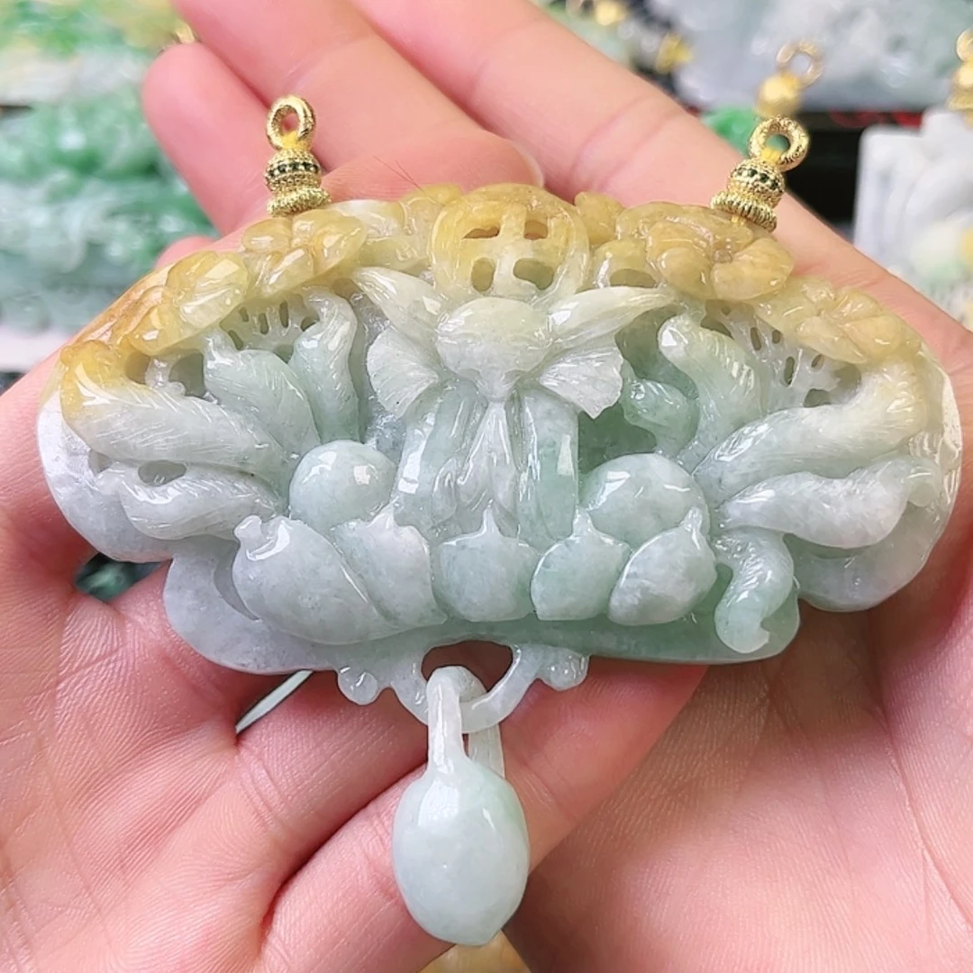 【闪购商品】翡翠颈饰未镶嵌挂件