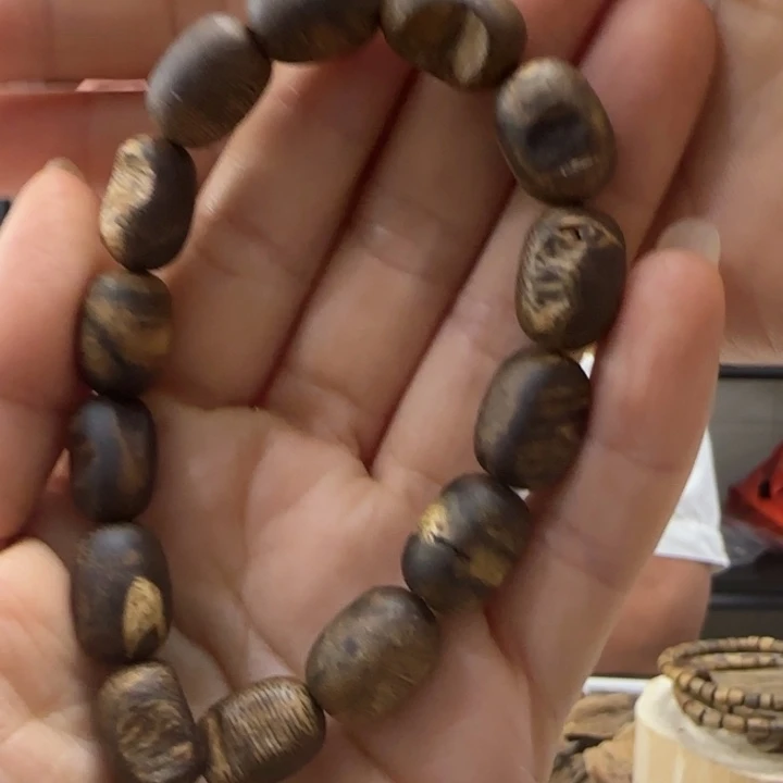 沉香手串留疤单1.0多样发一