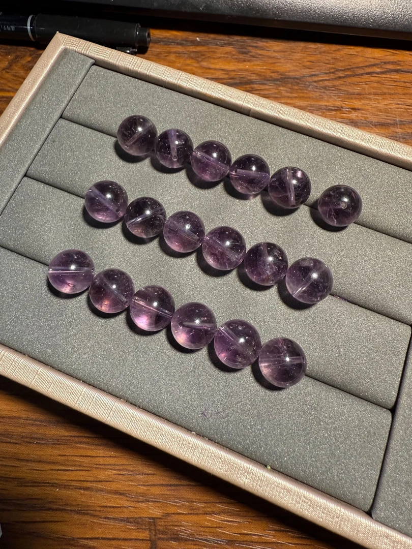 Z300天然紫水晶单珠 多样性发其一