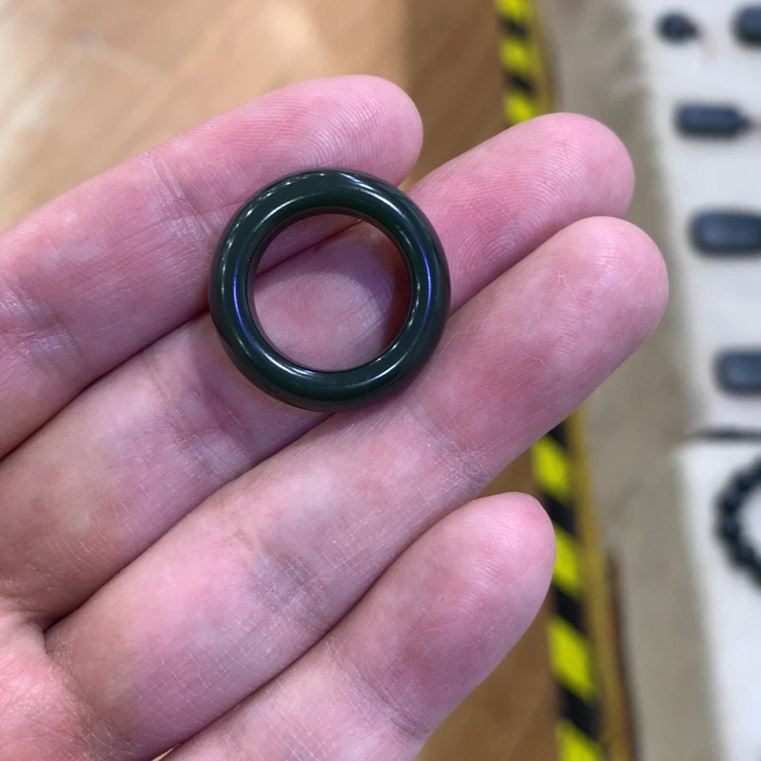 余****和田玉未镶嵌戒圈