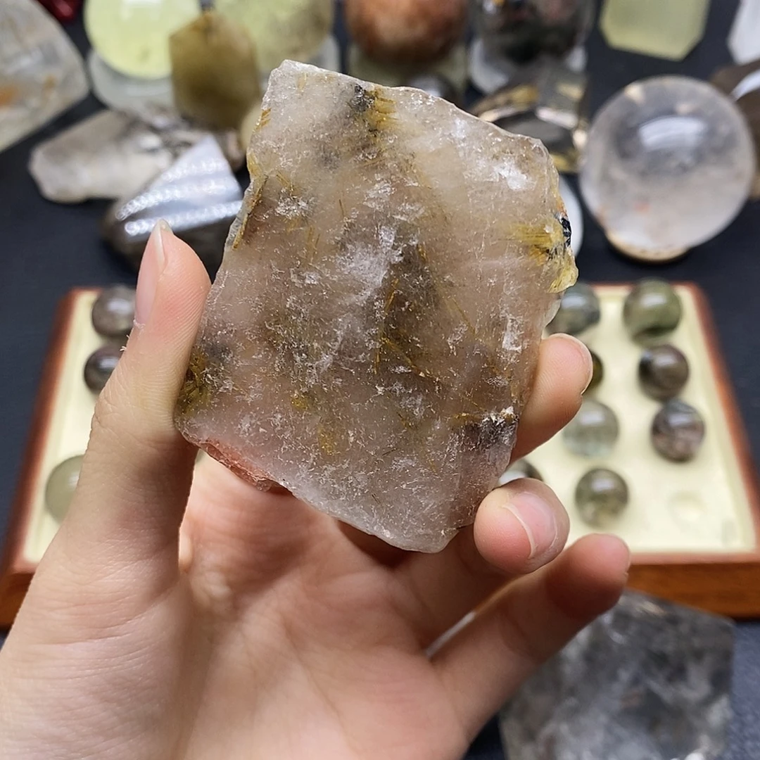水晶未镶嵌珠宝半成品151水晶石