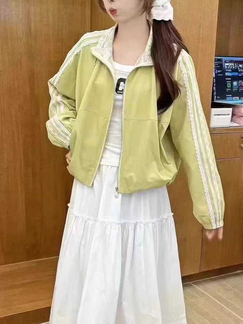 【JMLS A22】短款休闲宽松重工简约立领长袖外套