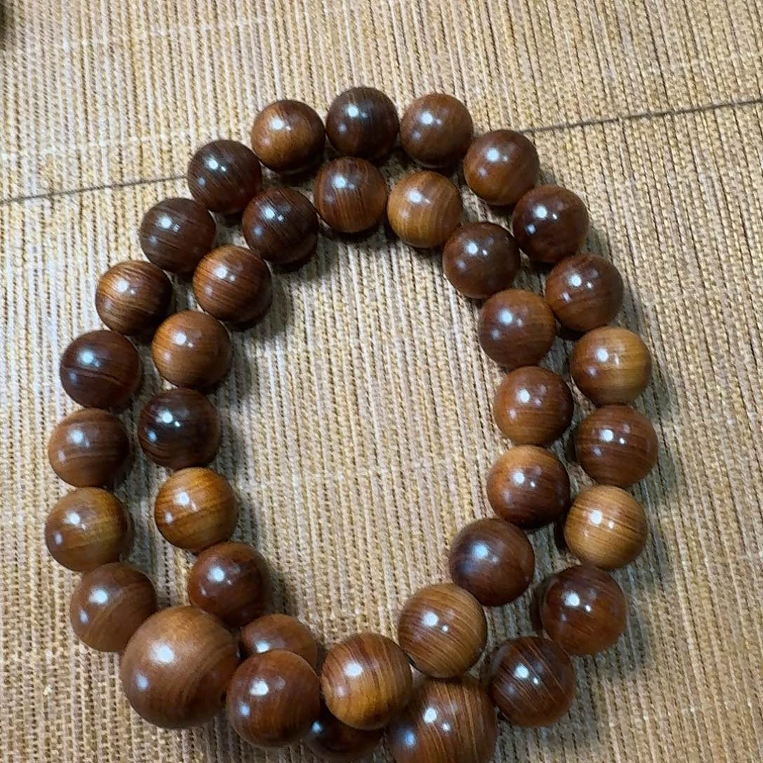 小***王柏木其他黄泥膏碳化干黑1.2手持双圈