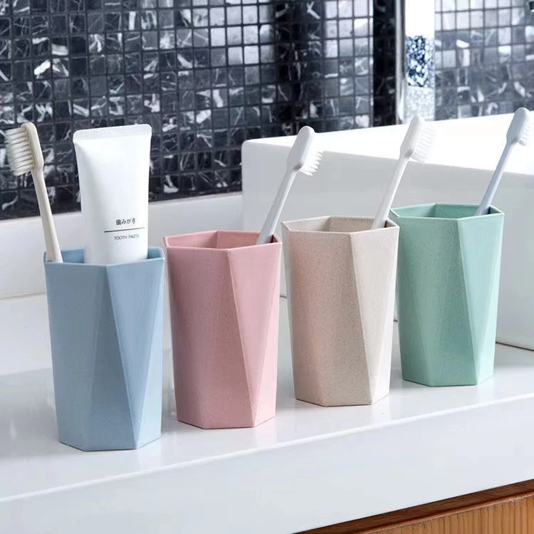 居家家漱口杯刷牙杯子女学生宿舍用牙刷杯家用简约情侣洗漱杯牙缸
