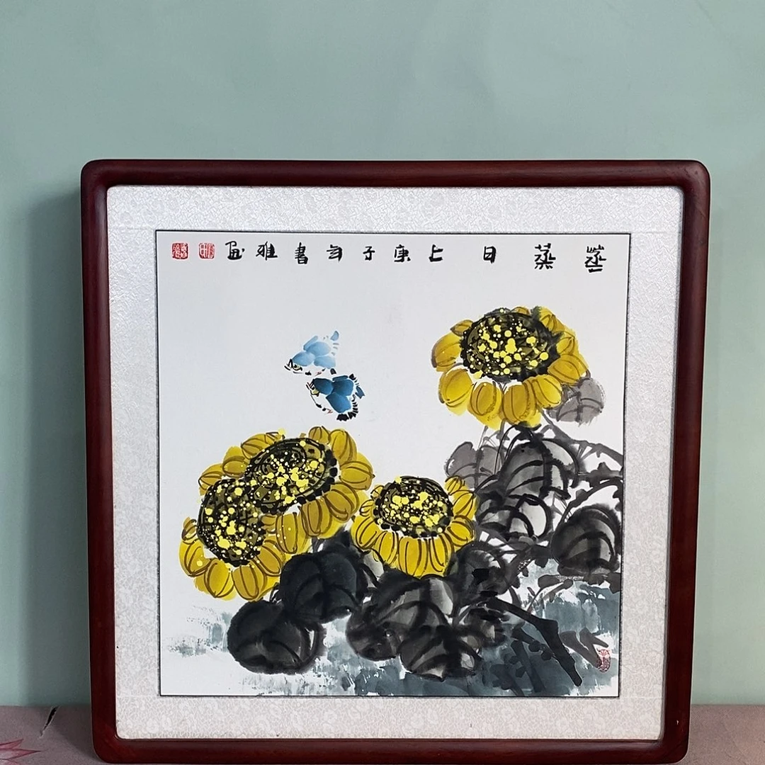 国画带框尺寸62✖️62厘米