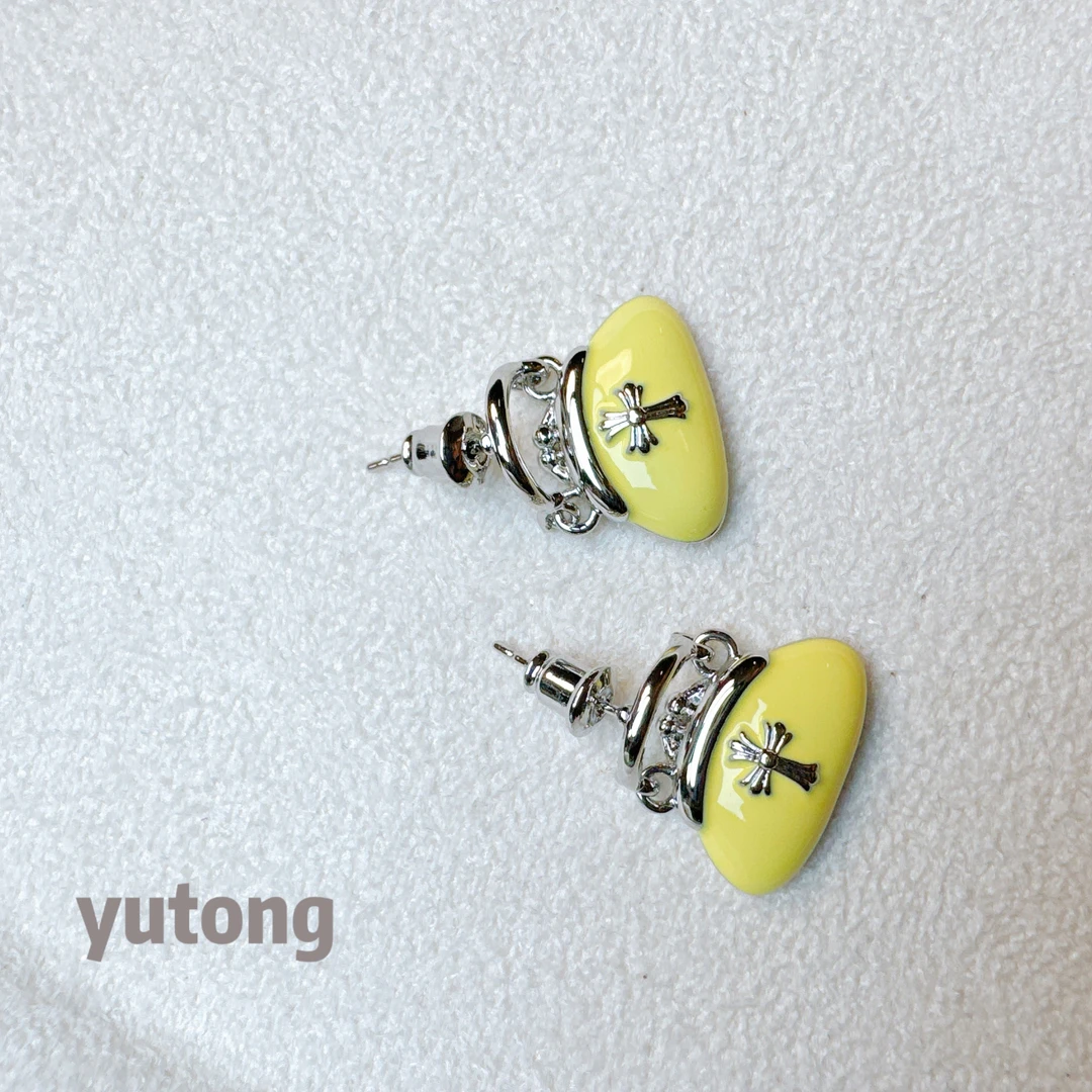 铜合金耳饰 【雨桐轻奢饰品】设计款耳环YT01829#1