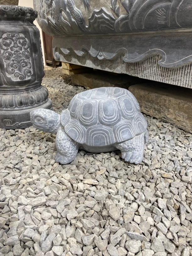 天然青石大乌龟造景摆设底座