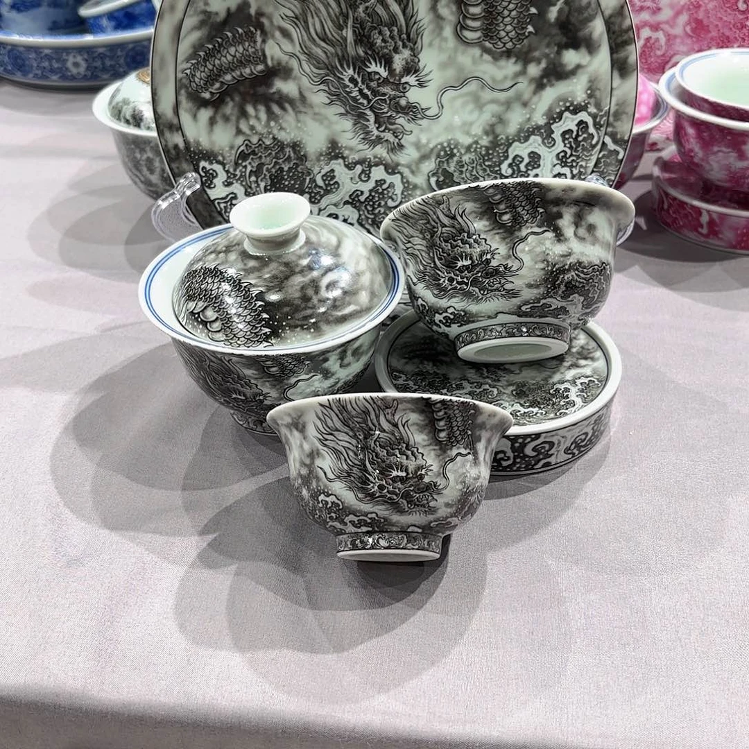 瓷片景德镇瓷器精品展示活动