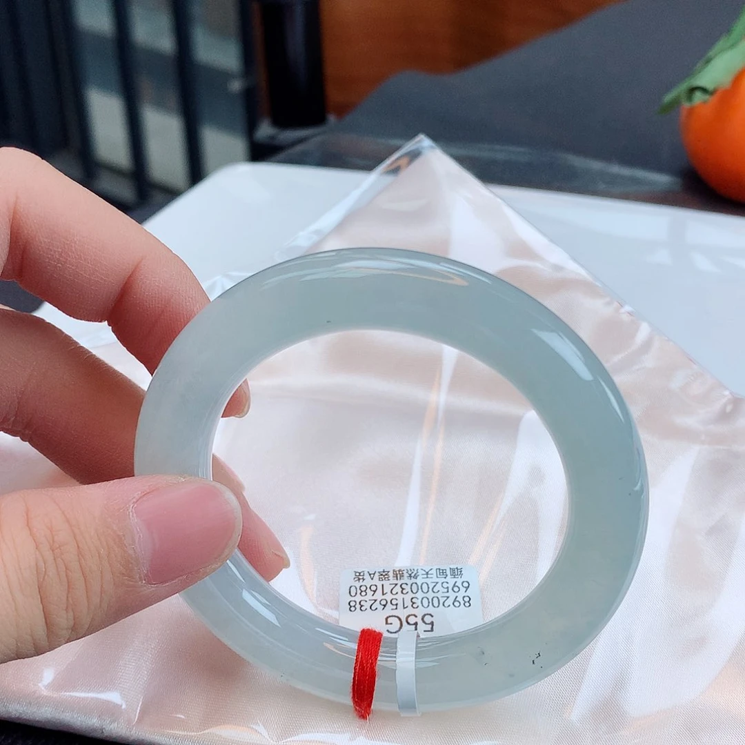 翡翠手镯未镶嵌天然缅甸翡翠A货手镯