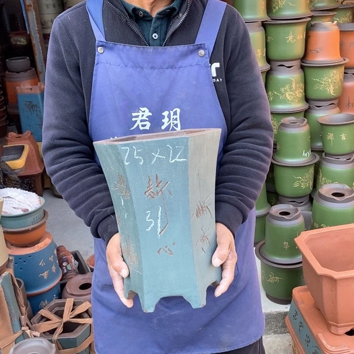 紫砂花盆紫砂花盆