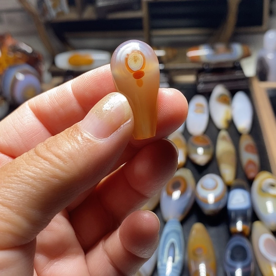 玛瑙/玉髓吊坠(不含链)未镶嵌