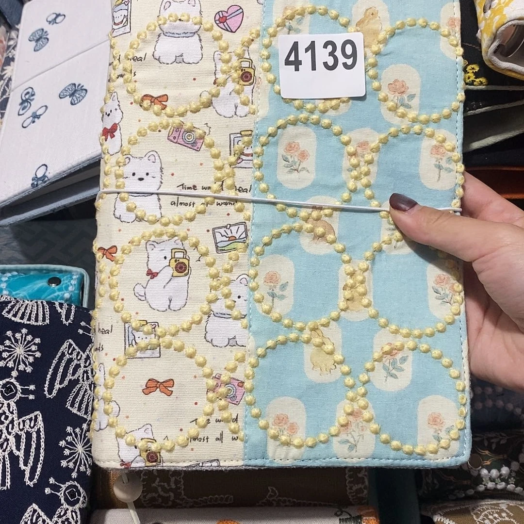 织绣A5活页送纸4139