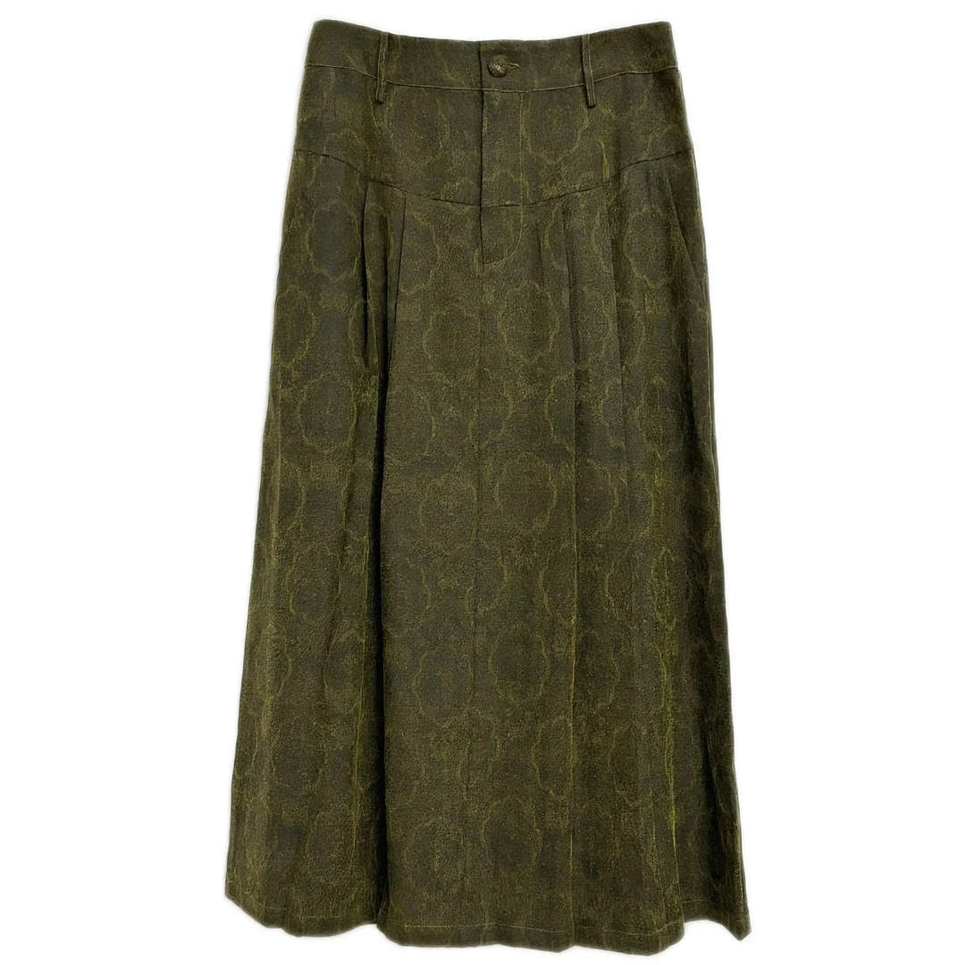 柞蚕丝香云纱女裙25120