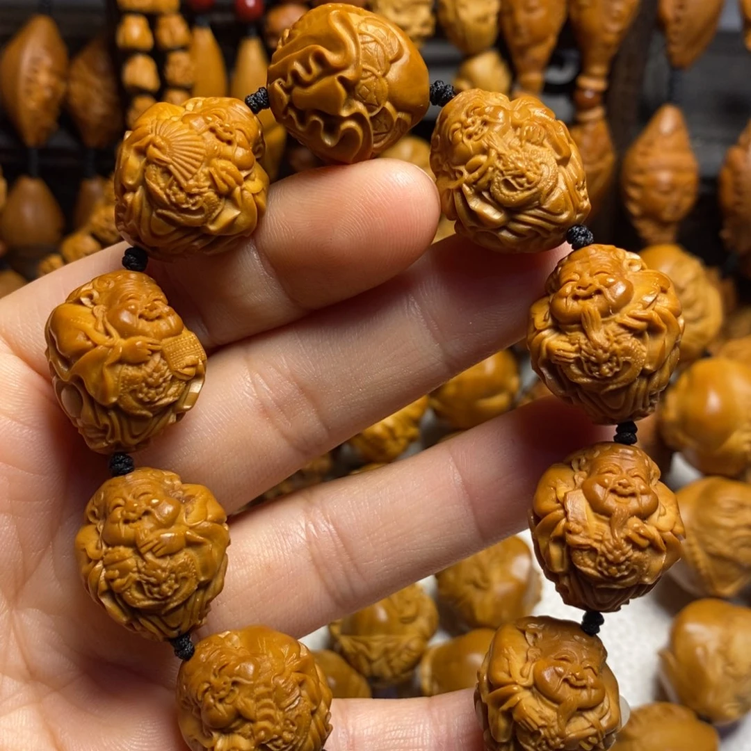 吊坠橄榄核财源滚滚