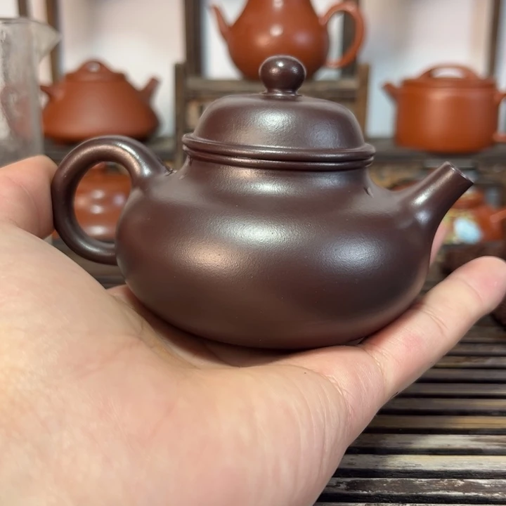 紫砂茶壶原矿紫砂手工制作