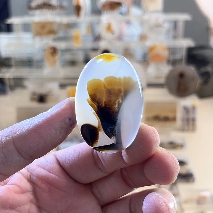 玛瑙/玉髓未镶嵌吊坠(不含链)