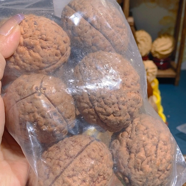 野生三瓣脑纹大金刚6颗