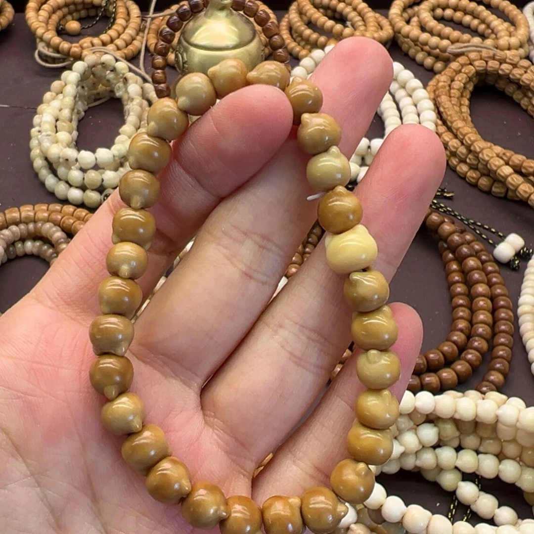 雪***)吊坠龙脊菩提猫头