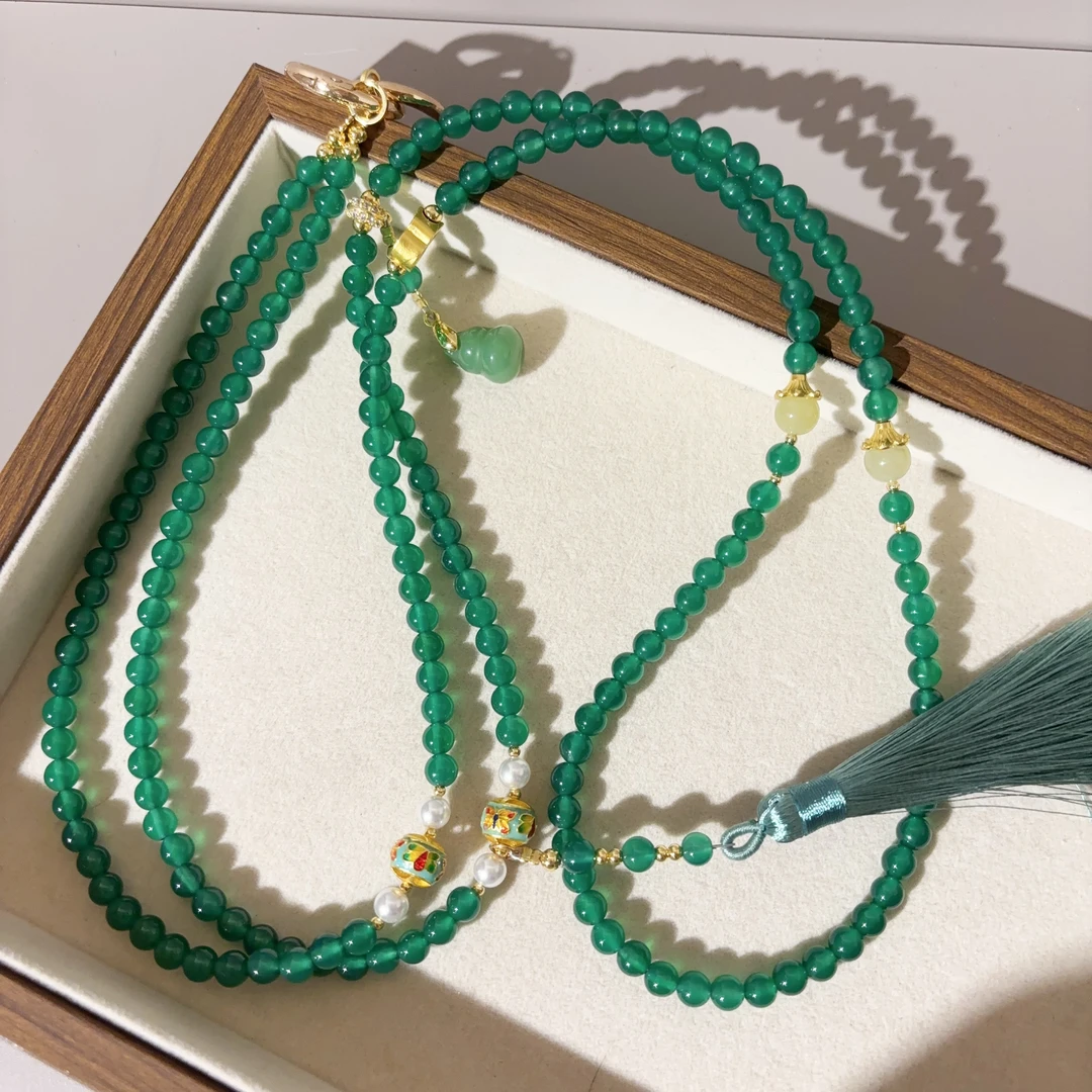 尤米原创手机链设计斜挎L2755