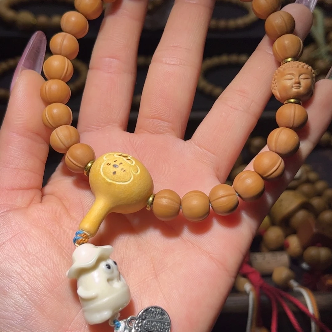 吊坠猴头核桃10+小胖鲨鱼背手持全品无瑕无药