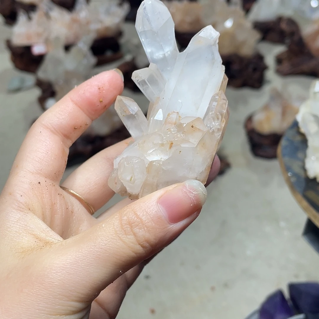 韵***秋水晶银S925镶嵌珠宝半成品