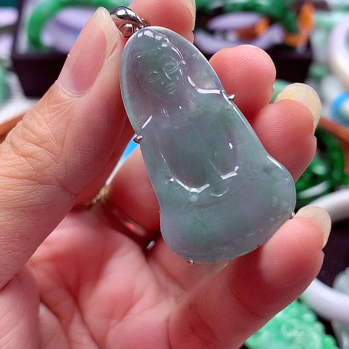 颈饰未镶嵌翡翠翡翠