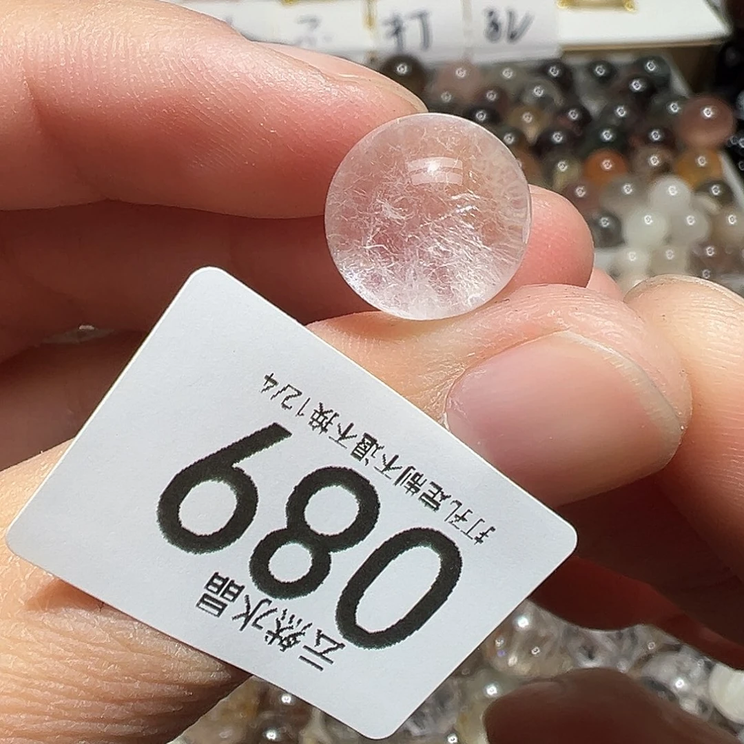 珠宝半成品水晶未镶嵌