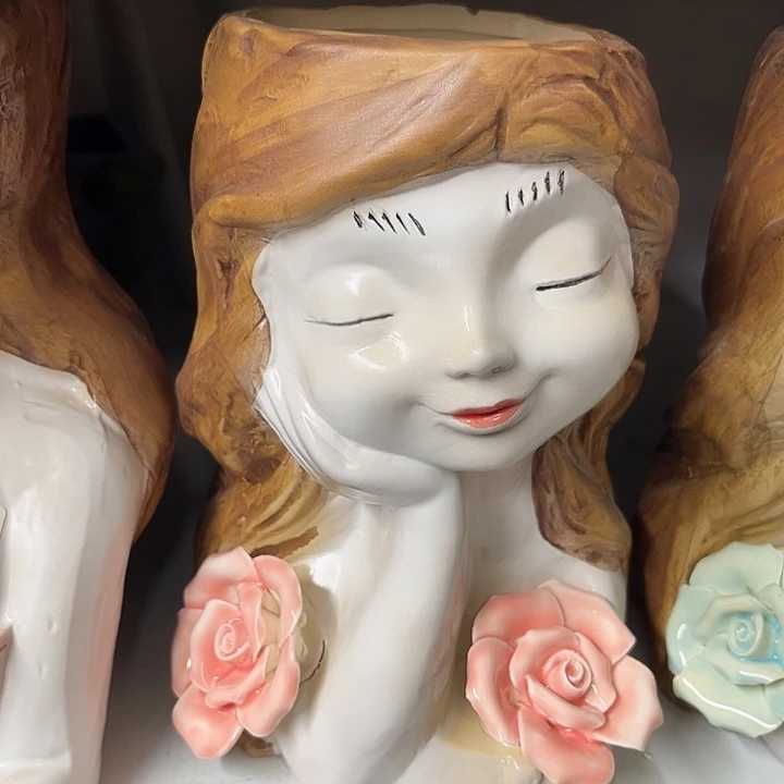 粗陶材质多肉花盆