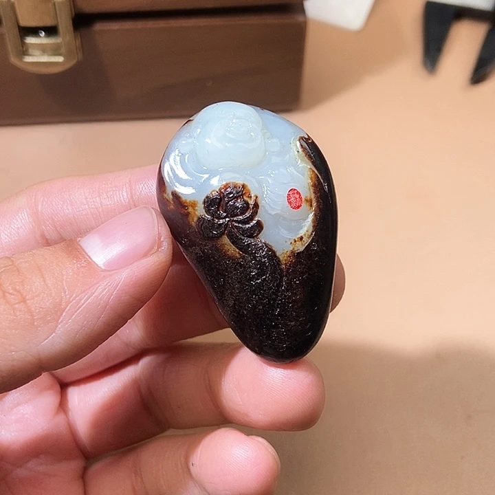 和田玉颈饰未镶嵌HX