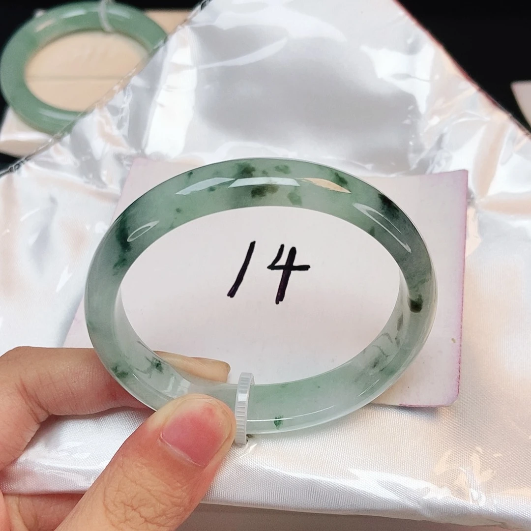 翡翠手镯未镶嵌栗*贵妃54.7