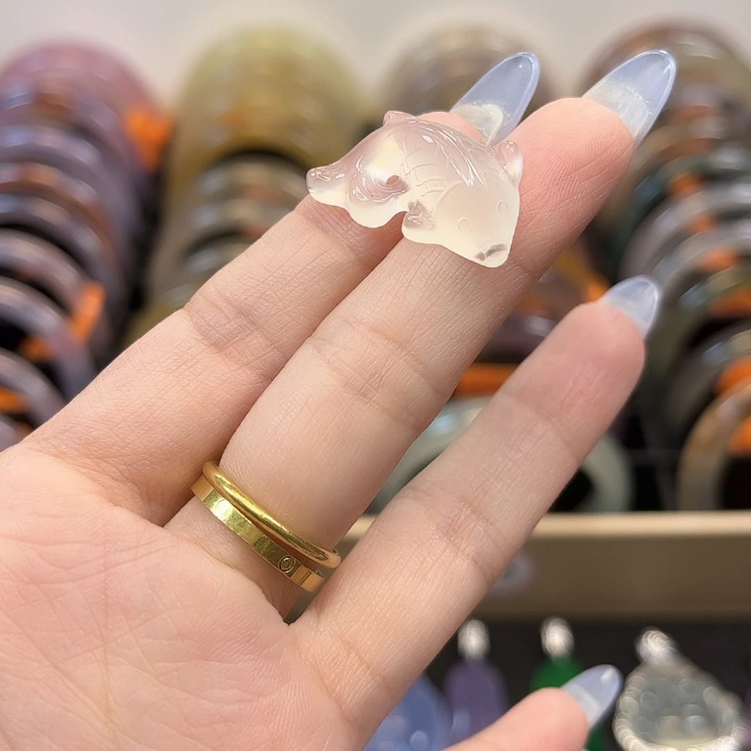 玛瑙/玉髓未镶嵌颈饰