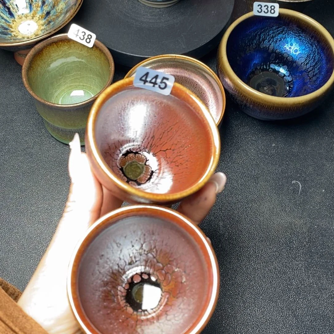 茶盏建窑建盏主人杯445