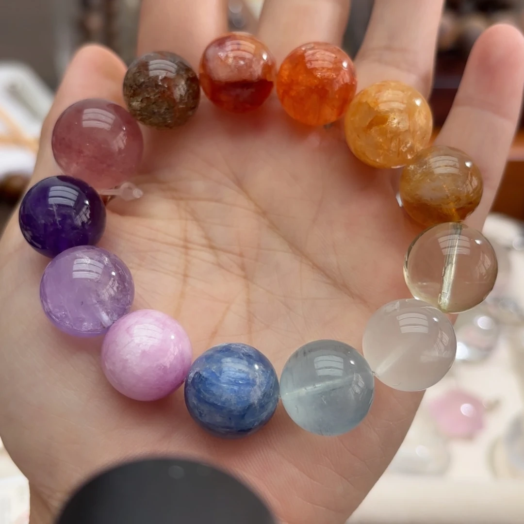 未镶嵌手链水晶多宝