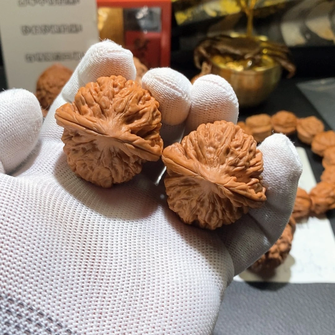 把件文玩核桃0351莲花40（全）