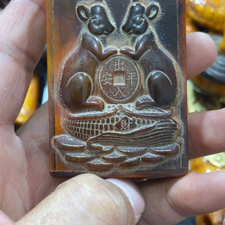 滴血莲花菩提吊坠