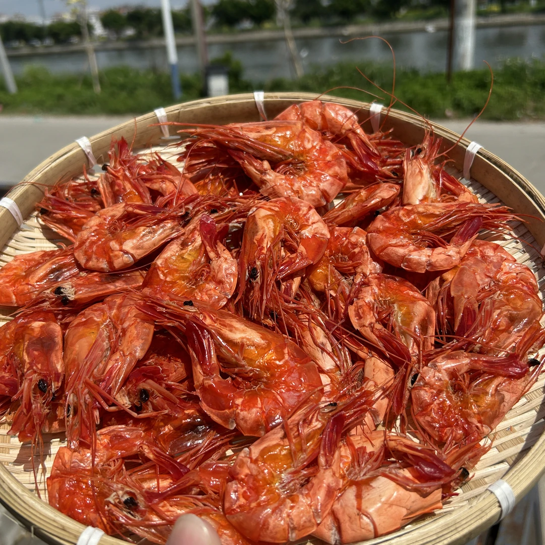 汕尾特产活煮九节虾 沙皮虾干 顺丰包邮